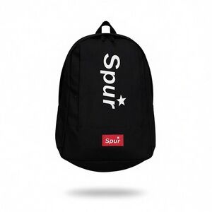 Super Black and Red Men's crossed Backpack